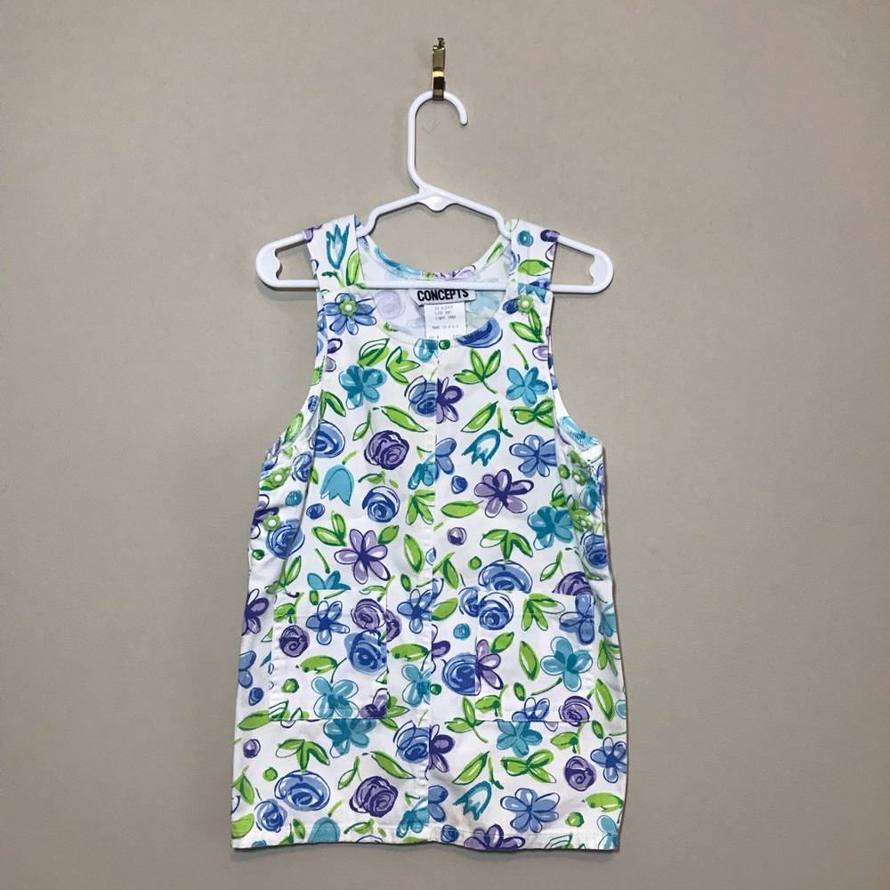 Vintage California concepts floral dress